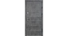 Входные двери Berez Lux Porte (Мрамор темный/Белый сатин) Фото №1