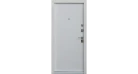 Входные двери Berez Lux Porte (Мрамор темный/Белый сатин) Фото №2