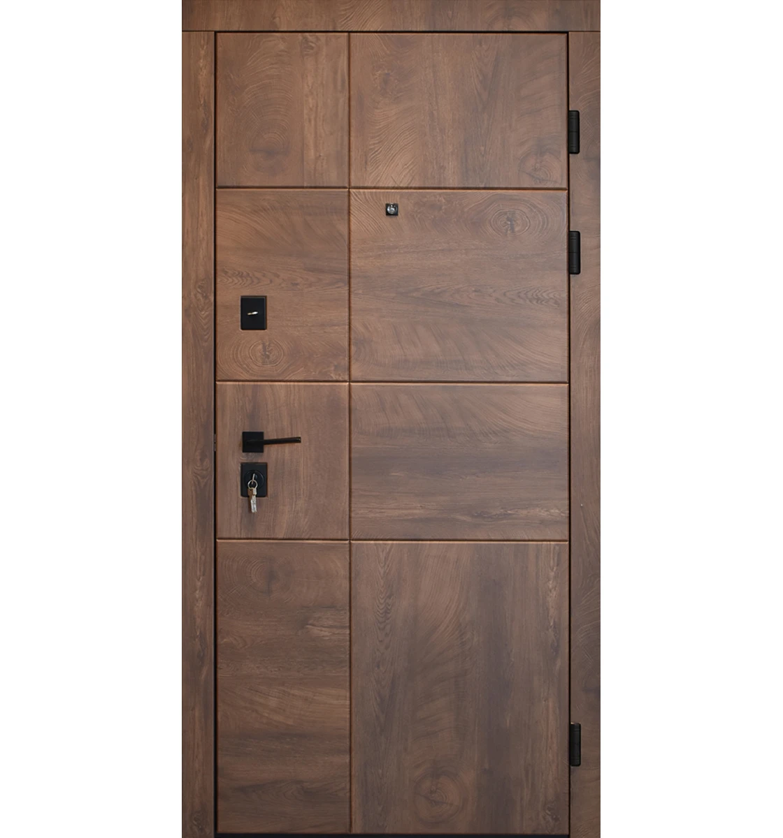 Входные двери HYGGE Apart 120 Square (Cпил дерева коньячный)