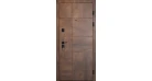 Входные двери HYGGE Apart 120 Square (Cпил дерева коньячный) Фото №1