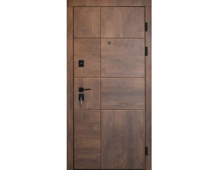 Входные двери HYGGE Apart 120 Square (Cпил дерева коньячный)