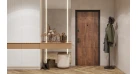 Входные двери HYGGE Apart 120 Square (Cпил дерева коньячный) Фото №4