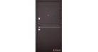 Входные двери Abwehr Defender Solid (ral 8019т/vinвенге) Фото №1