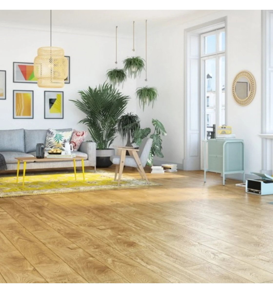Ламинат Kronopol Fiori Aqua Zero Дуб Sunflower (4588)