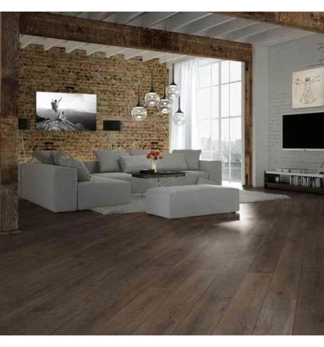 Ламінат Kronopol Parfe Floor 4V Дуб Темний (4075)
