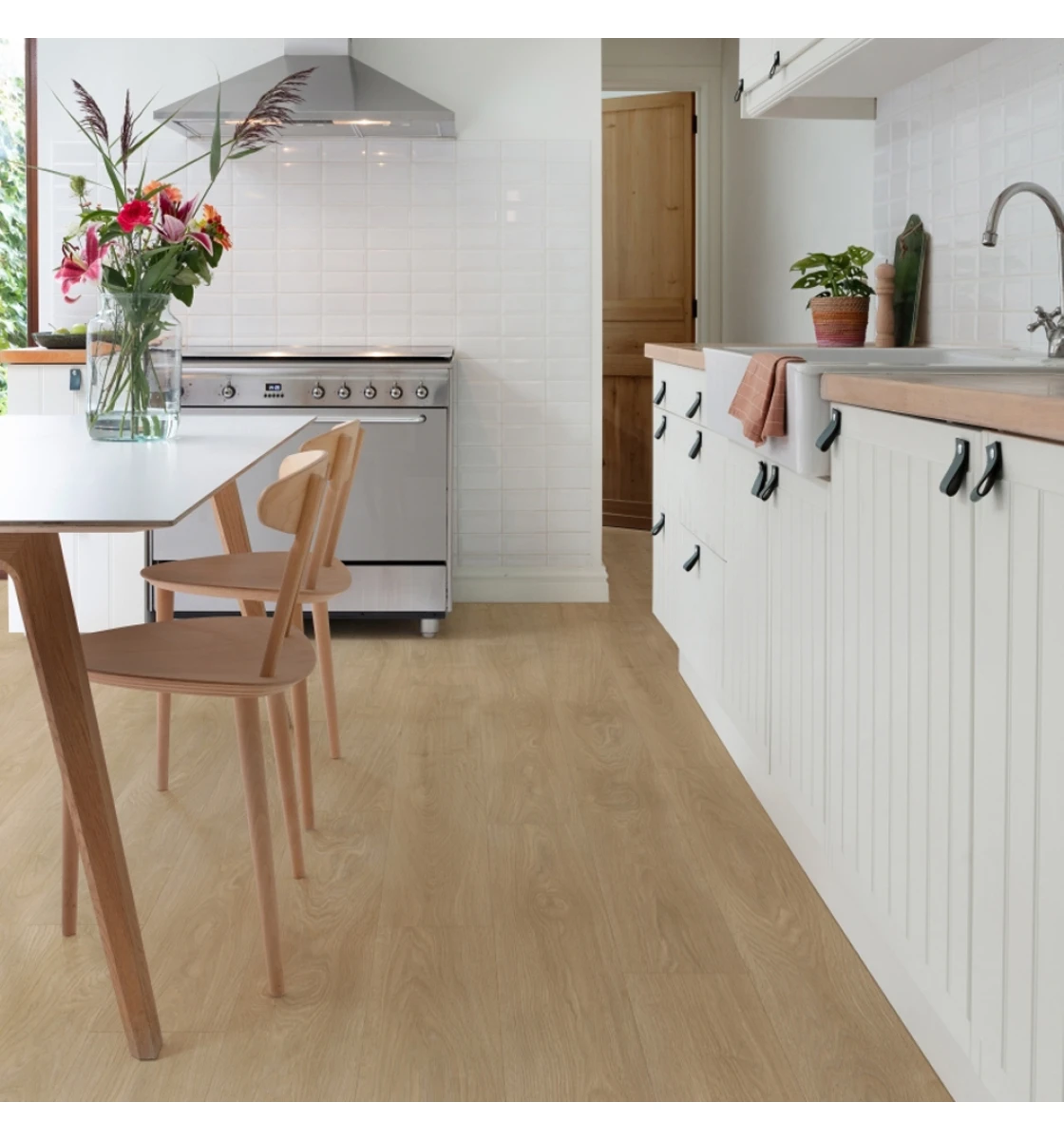 Ламінат LVT IVCgroup Origin 30 Click Acoustic Oak Silverleaf (22311)