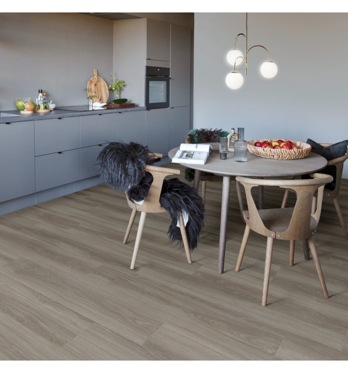 Ламинат LVT IVCgroup Origin 30 Click Acoustic Oak Palmer (22949)