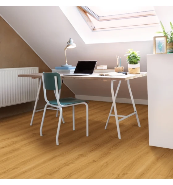 Ламинат LVT IVCgroup Origin 30 Click Acoustic Oak Silky (24235)