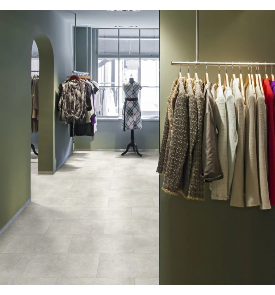 Ламинат LVT IVCgroup Origin 30 Click Acoustic Stone Aberdeen (46126)