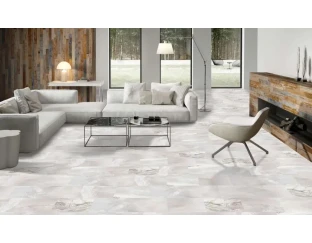 Ламинат SPC Stonehenge Tiles Marble Grey +1мм (STHT13)