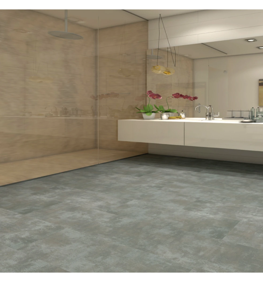 Ламинат SPC ADO Floor Irona Metallic Stone (3020)