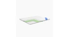 Топпер HR Foam Microfiber ТМ Ultima Sleep 160х200 см Фото №1