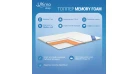Топпер Memory Foam ТМ Ultima Sleep 160х200 см Фото №4
