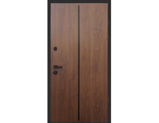 Входные двери Qdoors Lama Line (Дуб темный)