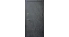 Входные двери Qdoors Ультра Флеш (Мрамор темный / бетон бежевый) Фото №1