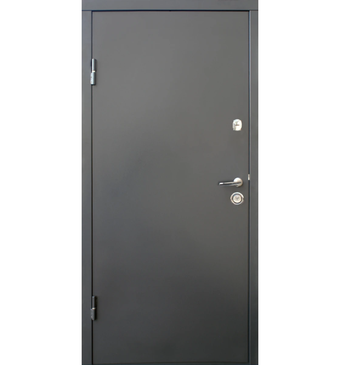 Входные двери Qdoors Стандарт М Горизонталь (Графит / дуб вулканический)