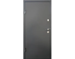 Входные двери Qdoors Стандарт М Горизонталь (Графит / дуб вулканический)