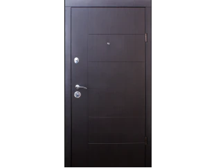 Входные двери Qdoors Эталон Аризона (венге темный /венге ванильный)