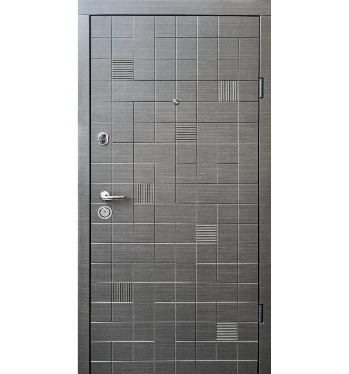 Входные двери Qdoors Эталон Каскад (Венге серый горизонт)