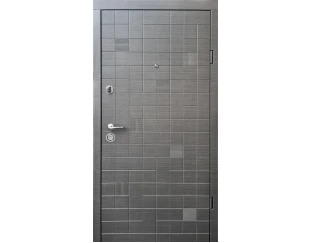 Вхідні двері Qdoors Еталон Каскад (Венге сірий горизонт)