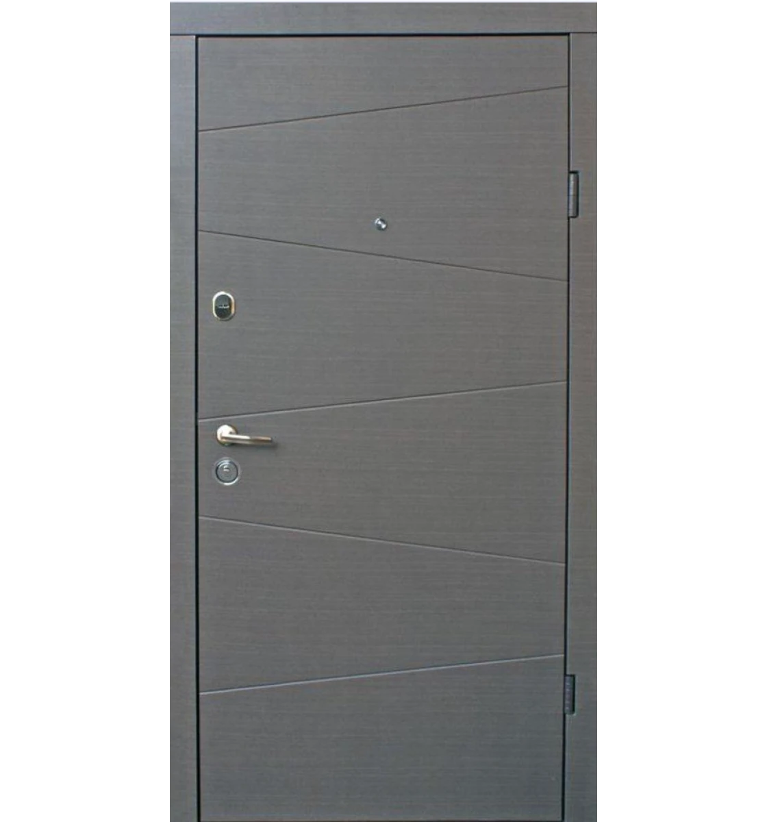 Входные двери Qdoors Эталон Нео (Венге серый горизонт)