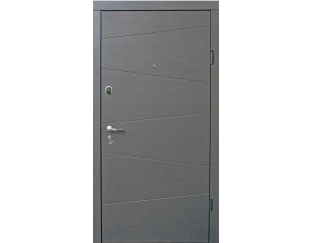 Входные двери Qdoors Эталон Нео (Венге серый горизонт)