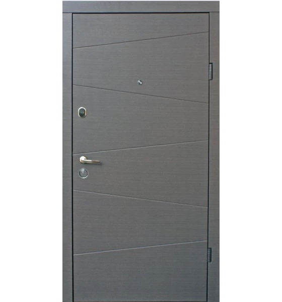Входные двери Qdoors Эталон Нео (Венге серый горизонт)