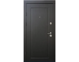 Вхідні двері Qdoors Преміум Прованс (Венге темний / білий супермат)