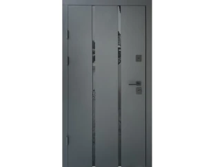 Вхідні двері Qdoors Стріт Піано (Антрацит /антрацит)