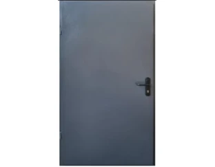 Входные двери Qdoors Техно 1  база (антрацит 7024)
