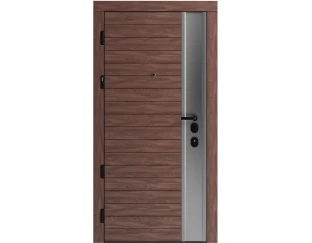 Входные двери Rodos Steel Premium F 127 (шпон дуба LTL6515)