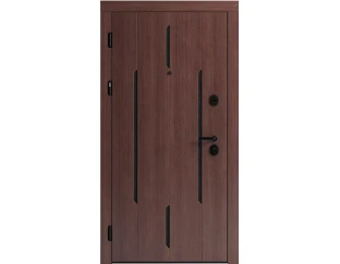 Входные двери Rodos Steel Standart F 136 (шпон дуба LTL6515)
