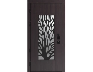 Вхідні двері Rodos Steel Standart-S F 138 (шпон дуба LTL6908) 