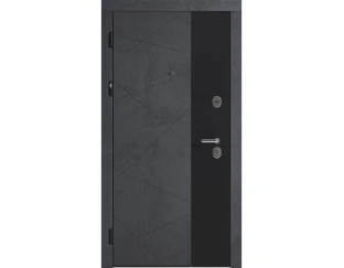 Вхідні двері Rodos Steel Standart F 141 (бетон антрацит) 