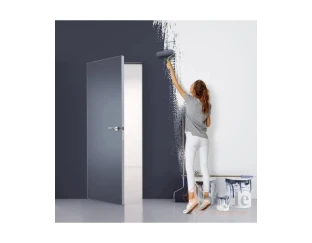 Межкомнатная дверь SecretDoors SD Light грунтованные с алюм. каркасом 40мм (с)