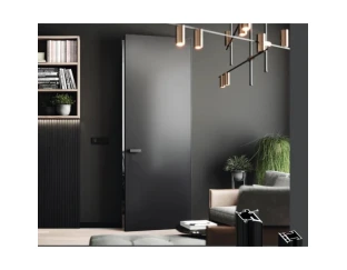 Межкомнатная дверь SecretDoors SD Light грунтованные с алюм. каркасом 40мм (ч)