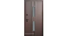 Входные двери Steelguard AntiFrost Scandi glass (7016 наждак серый / 7016 наждак серый) Фото №2