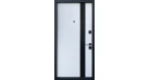 Вхідні двері Страж Standart Slim S Glass-A (софт блек/білий сатин) Фото №3