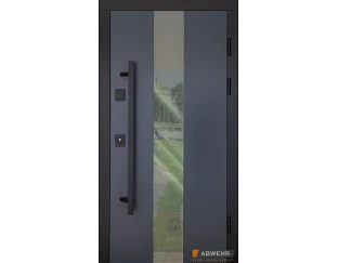 Входные двери Abwehr 496 UFO (Ral 7016 / Vinorit белый+ВСМ)