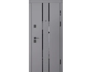 Входные двери Abwehr  574/0 Valensia (Титан софт/Слоновая кость супермат)