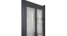 Входные двери Abwehr Country NeoGlass (Ral 7021 / Vinorit белый) Фото №6