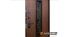 Входные двери Abwehr Paradisse Glass Lp-1 (Метал Lampre / Vinorit дуб темный+ВСМ) Фото №3