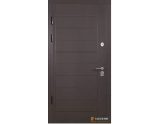 Вхідні двері Abwehr 462 Palermo (Ral 8019 / біла)