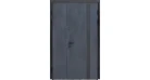 Булат Термо House 710/265 1200  (Темний антрацит / білий атласний) Фото №1