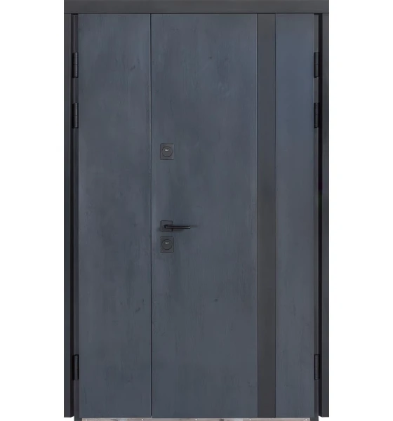 Булат Термо House 710/265 1200  (Темний антрацит / білий атласний)