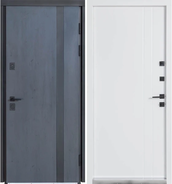 Булат Термо House 710/265 (Темный Антрацит / белый атласный)
