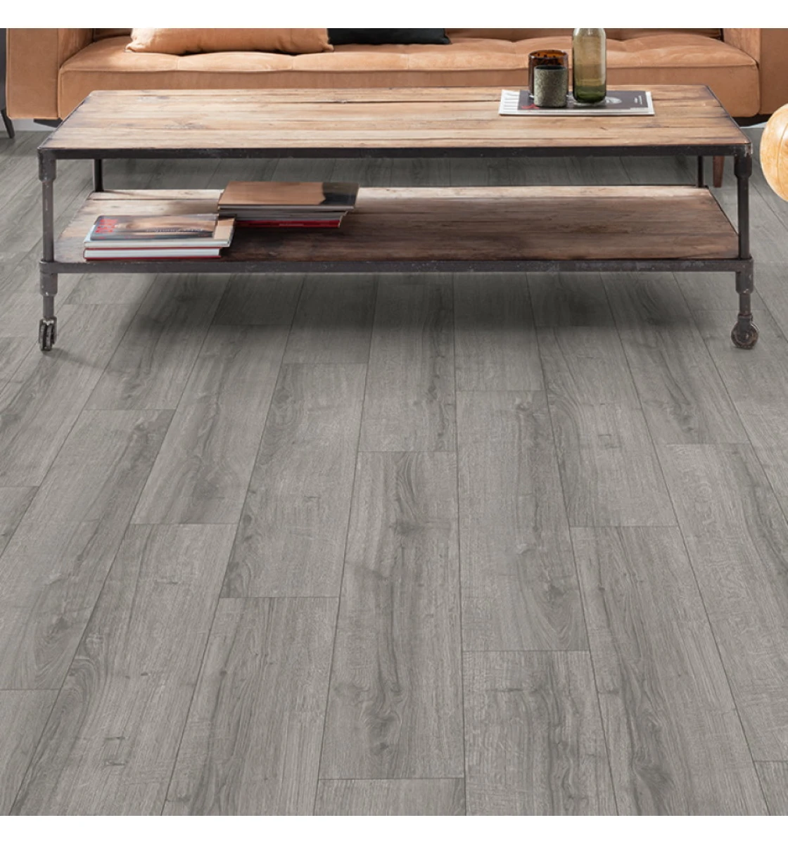 Ламінат EGGER Classic Plank 8/32 Дуб Шерман світло-сірий EPL205 (H2406)