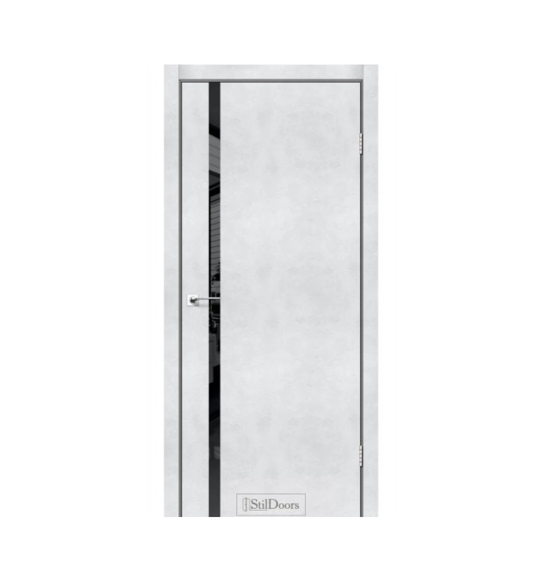 Межкомнатная дверь Stil Doors LOFT Glass светлый бетон