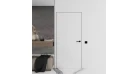 Межкомнатная дверь Danapris Doors Alum Unique 51 грунтованные (обклад мат хром) Фото №1