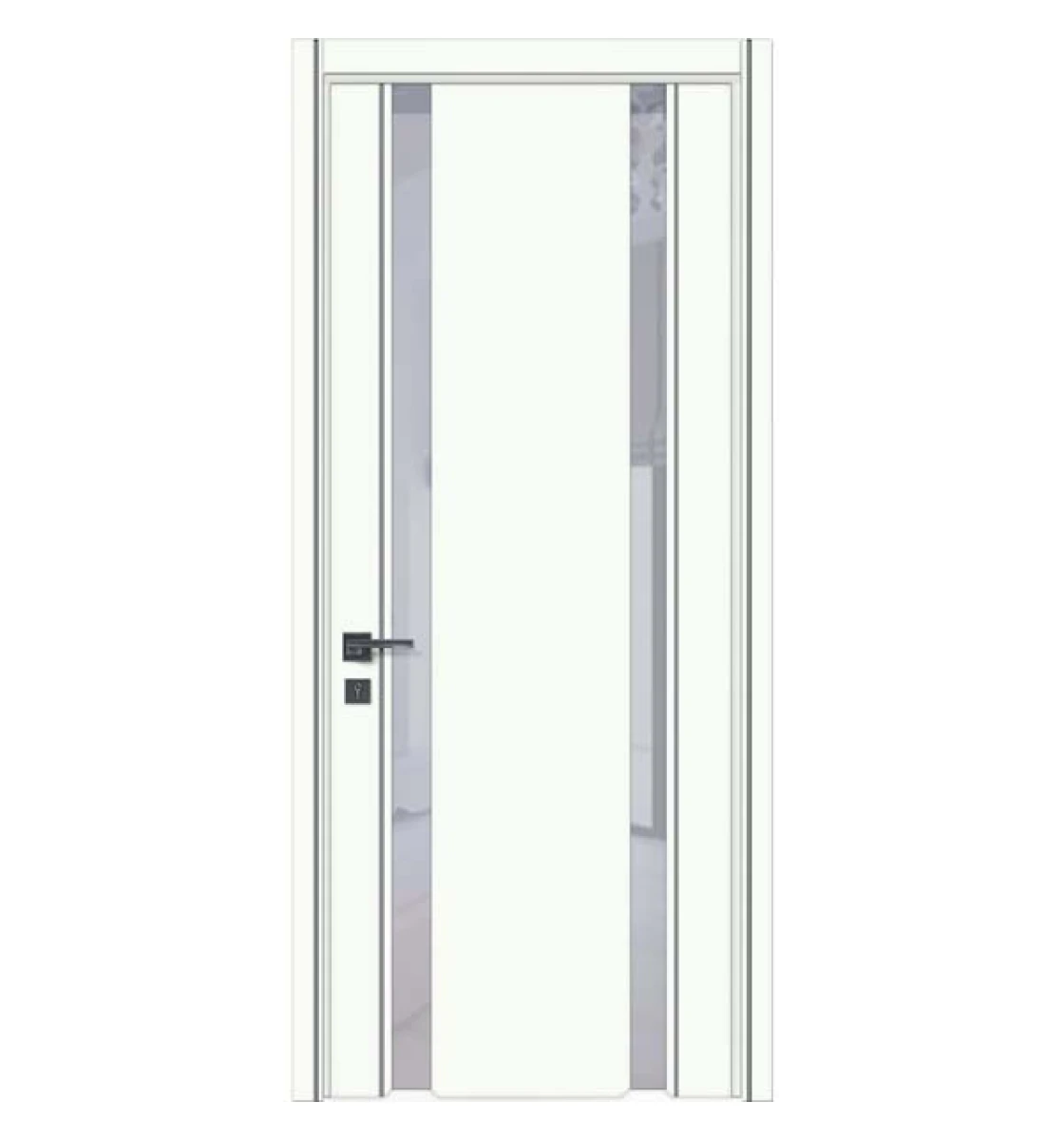 Межкомнатная дверь WakeWood Glass plus 01